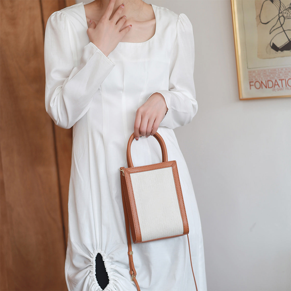 CUCUBIRD Leather Recycle Dustbag Handbag DIY Kit  