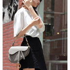 CUCUBIRD Lady Leather Crossbody Saddle Bag DIY Kit  