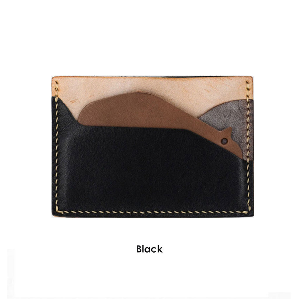 CUCUBIRD Top Grain Leather Hippo Card Holder DIY Kit  