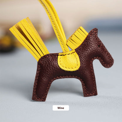 Sheep Leather Horse Bag Charm DIY Kit