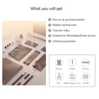 CUCUBIRD Top Grain Leather Inspired Sellier Kylie Bag DIY Kit  