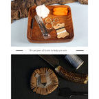 CUCUBIRD Sheep Leather Leo Lion Keychain DIY Kit  