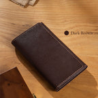 CUCUBIRD Full Grain Leather Long Bifold Wallet DIY Kit  