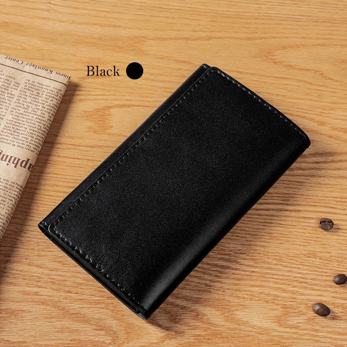 Full Grain Leather Long Bifold Wallet DIY Kit