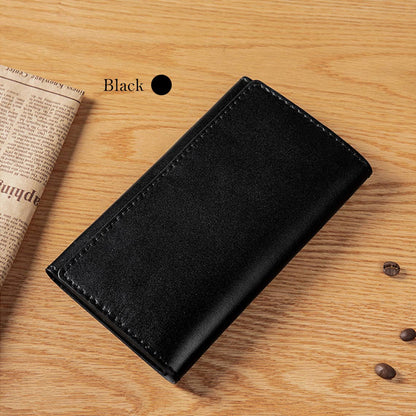 Full Grain Leather Long Bifold Wallet DIY Kit