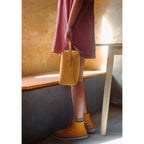 CUCUBIRD Nubuck Leather Makeup Bag & Toiletry Bag DIY Kit  