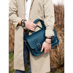 CUCUBIRD Leather Men Messenger Satchel Bag DIY Kit  