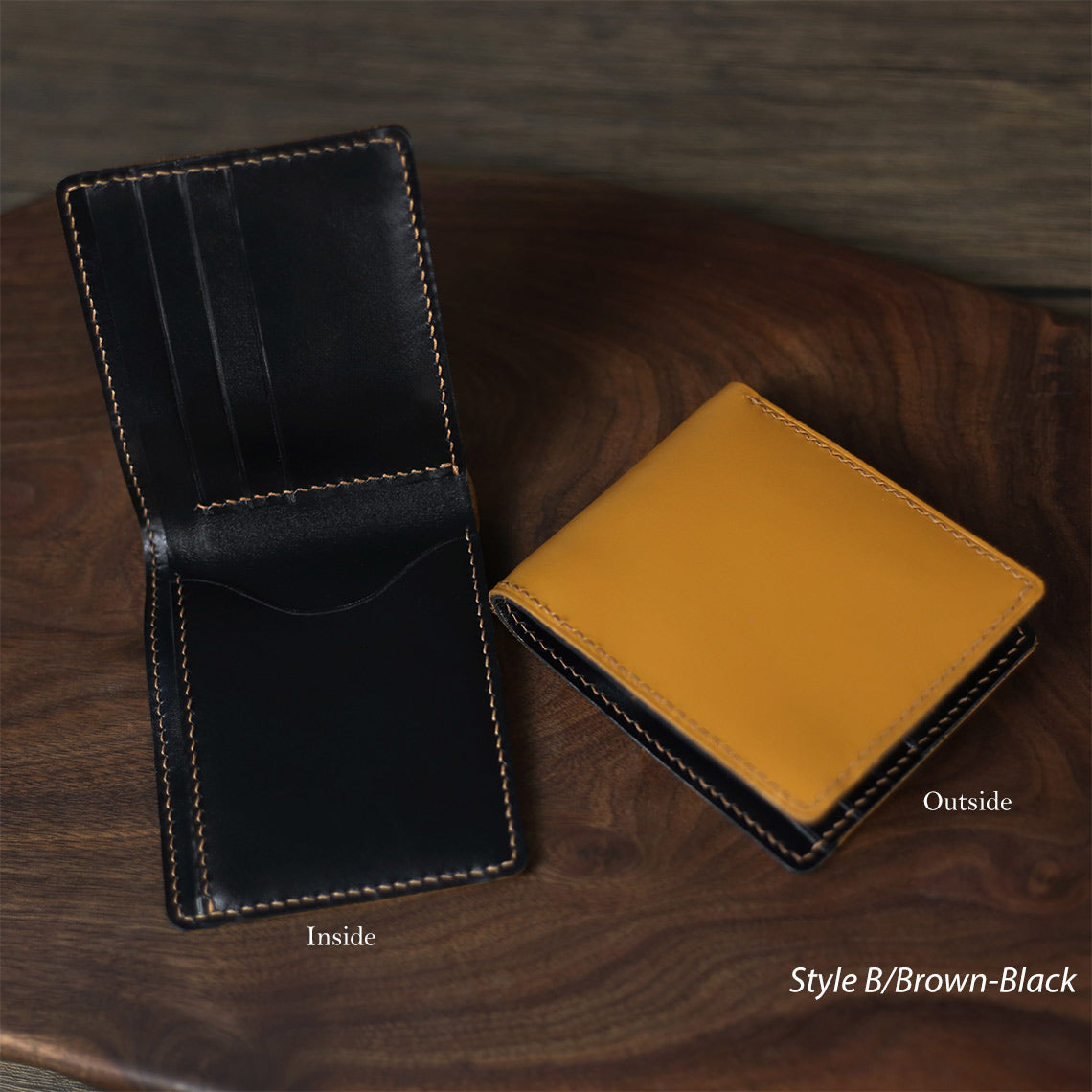 Full Grain Leather Slim Wallet DIY Kit - CUCUBIRD