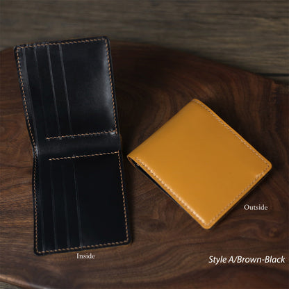 Full Grain Leather Slim Wallet DIY Kit - CUCUBIRD