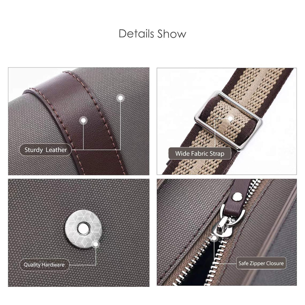 CUCUBIRD Leather Men Message Bag DIY Kit  