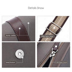 CUCUBIRD Leather Men Message Bag DIY Kit  