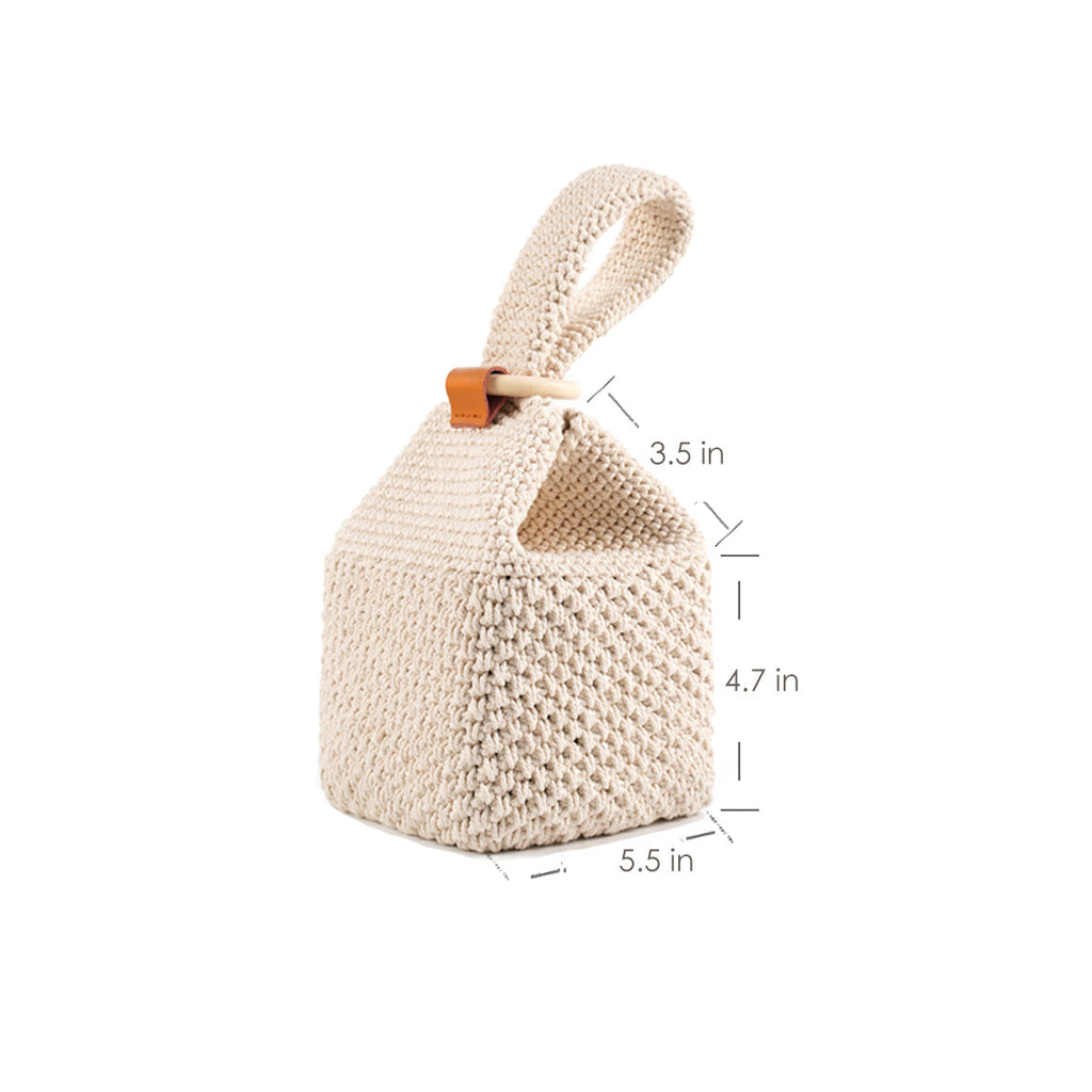 CUCUBIRD Crochet Milk Box Bag DIY Kit  