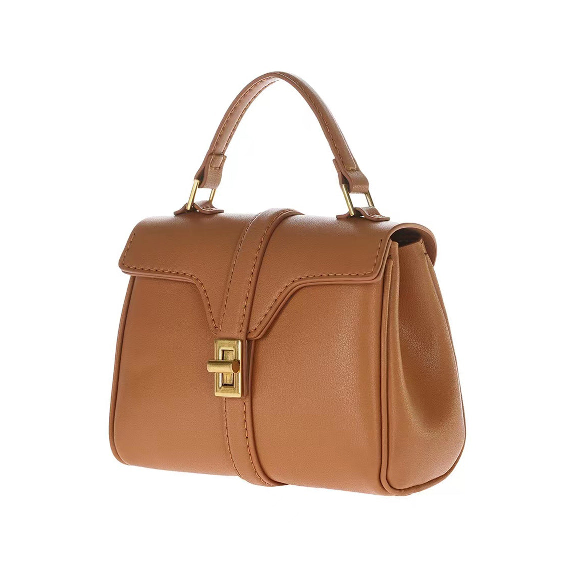 CUCUBIRD Leather Top Handle Mini Tote Bag DIY Kit  