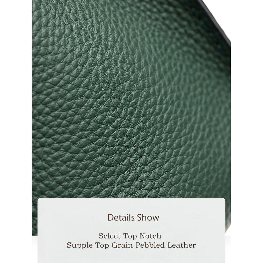 CUCUBIRD Top Grain Leather Mini Tote Handbag DIY Kit  