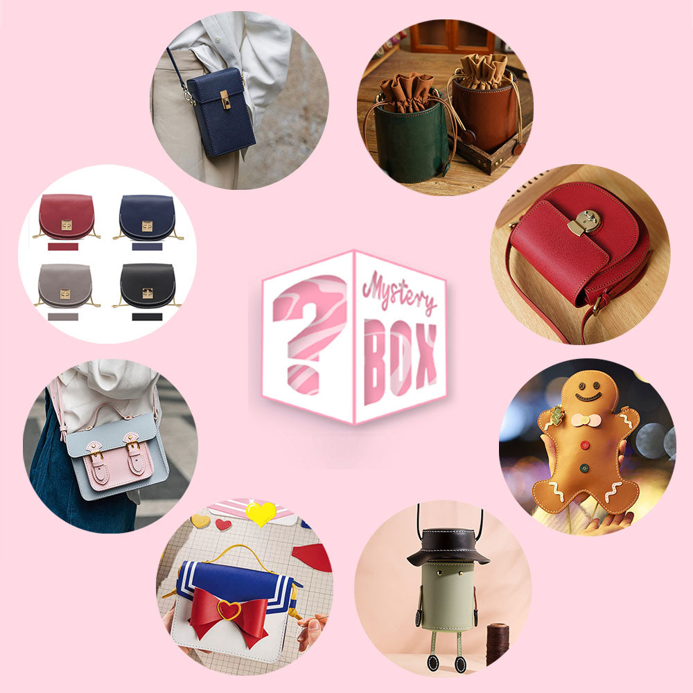 Mystery Box Lucky Box mit DIY-Taschenset | Überraschungsgeschenke, die besten Geschenke für die Feiertage