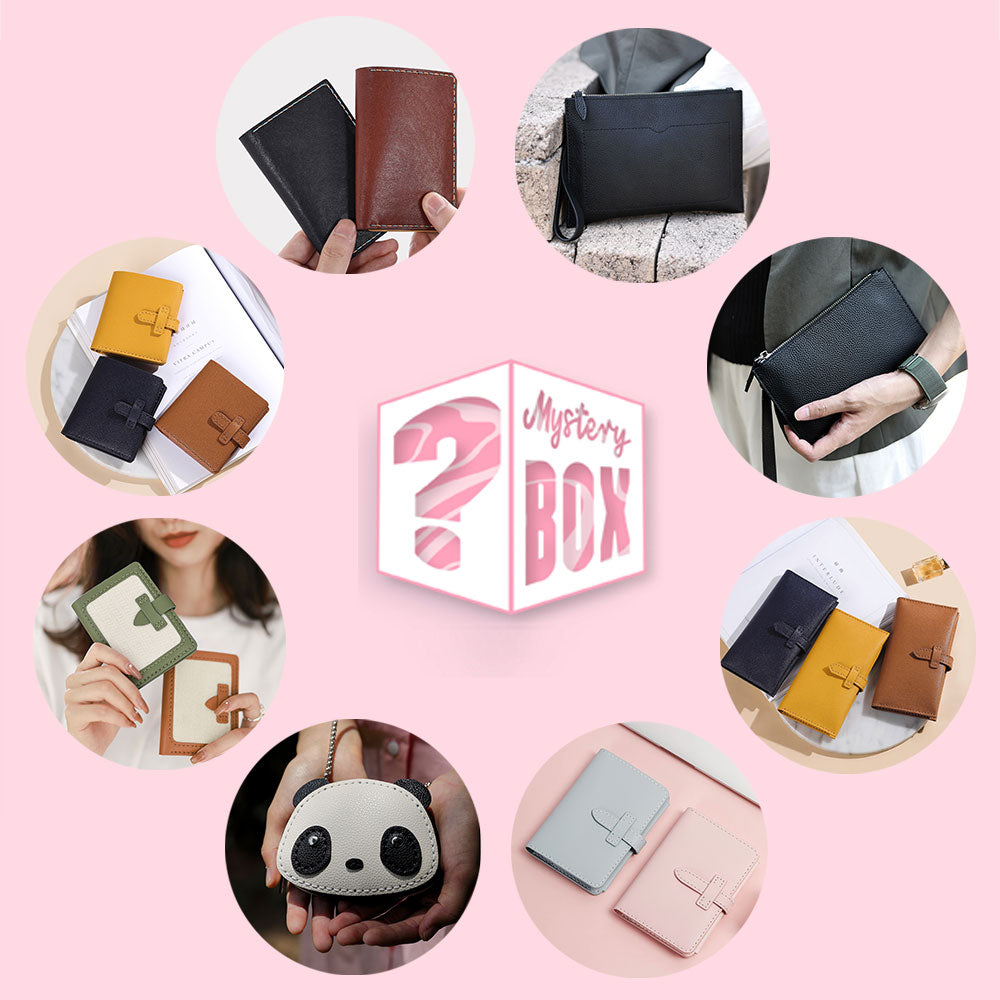 CUCUBIRD Mystery Box Lucky Box of DIY Bag Kit | Surprise Gifts Best Gifts for Holidays Wallet/Card Holder DIY Kit 