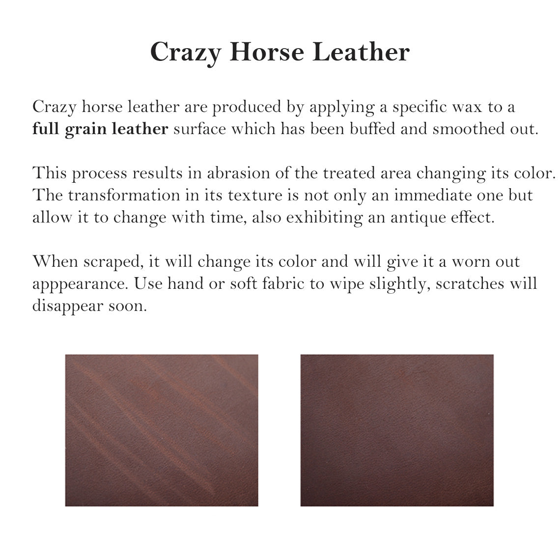 CUCUBIRD Crazy Horse Leather Vintage Wallet DIY Kit  