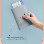 CUCUBIRD Leather Passport Wallet DIY Kit  