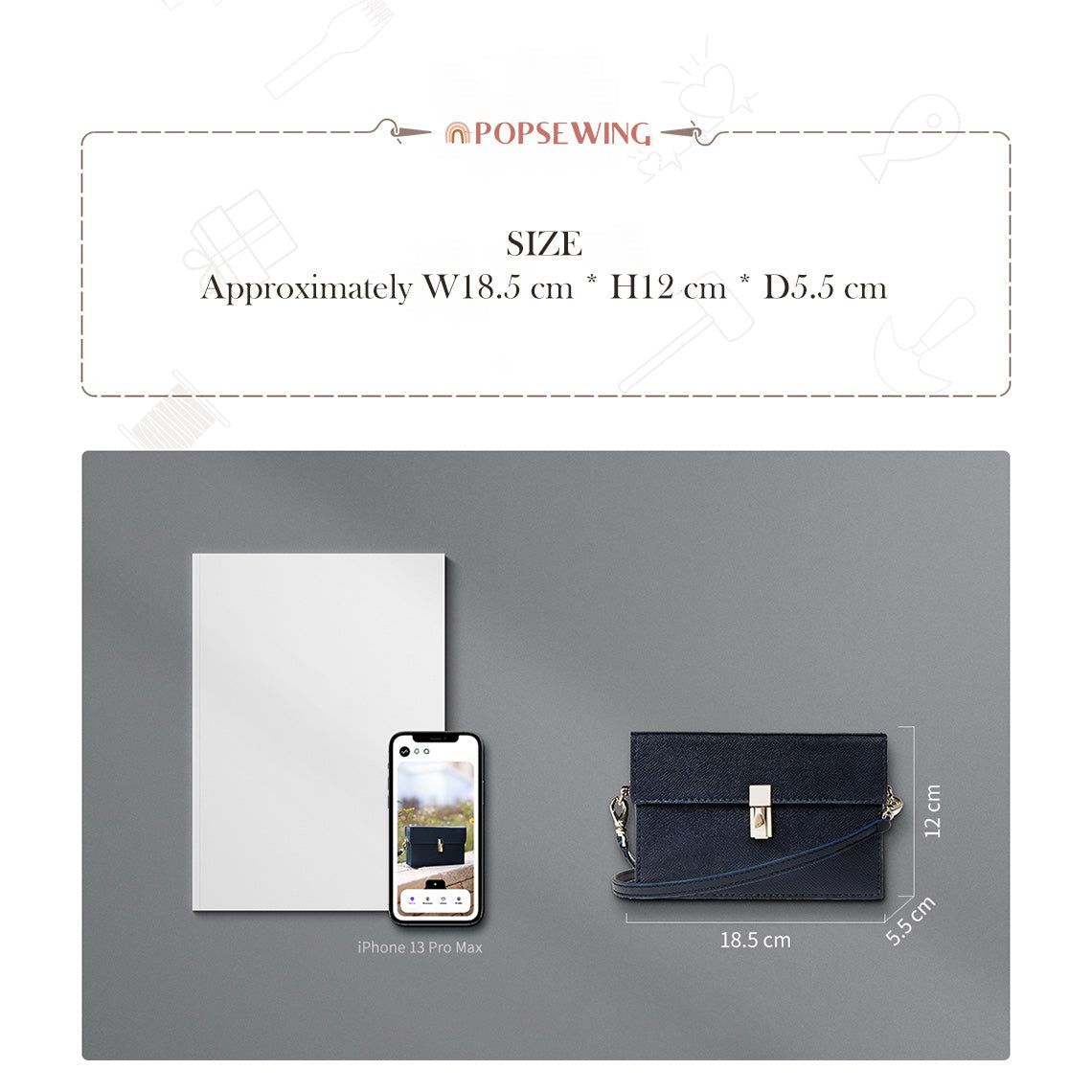 CUCUBIRD Leather Box Phone Bag DIY Kit  