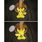 CUCUBIRD Leather Pokemon Keychain DIY Kit  