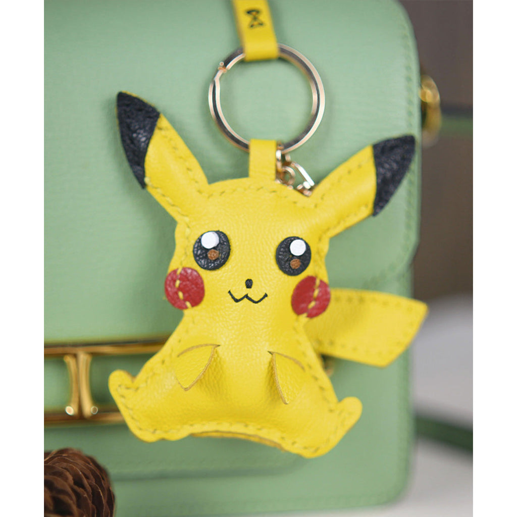 CUCUBIRD Leather Pokemon Keychain DIY Kit  