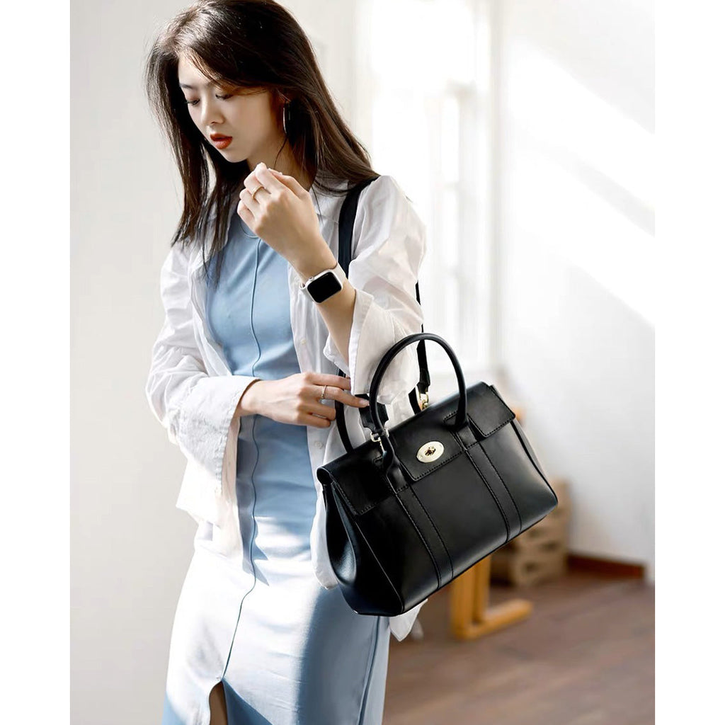 CUCUBIRD Leather Women Work Tote Bag DIY Kit  