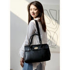 CUCUBIRD Leather Women Work Tote Bag DIY Kit  