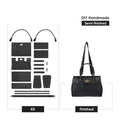 CUCUBIRD Leather Women Work Tote Bag DIY Kit  