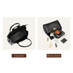 CUCUBIRD Leather Women Work Tote Bag DIY Kit  