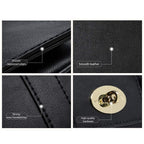 CUCUBIRD Leather Women Work Tote Bag DIY Kit  