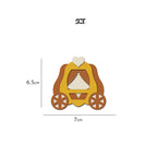 CUCUBIRD Sheep Leather Pumpkin Carriage Bag Charm DIY Kit  