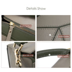 CUCUBIRD Leather Puzzle Crossbody Bag DIY Kit  