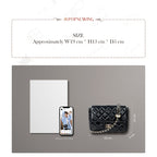 CUCUBIRD Top Grain Leather Small Quilted Chain Bag DIY Kit  