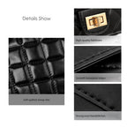 CUCUBIRD Top Grain Leather Small Quilted Chain Bag DIY Kit  