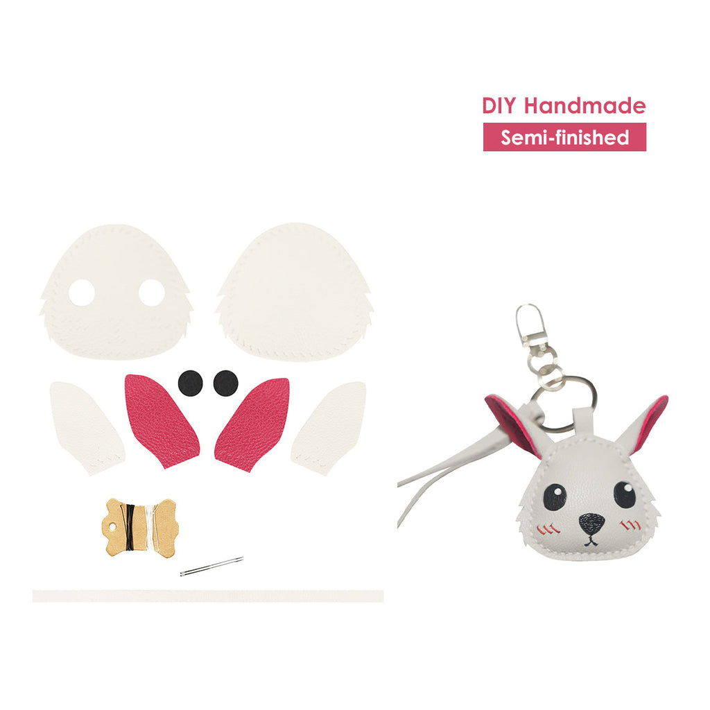 CUCUBIRD Sheep Leather Gavin the Rabbit Charm DIY Kit  
