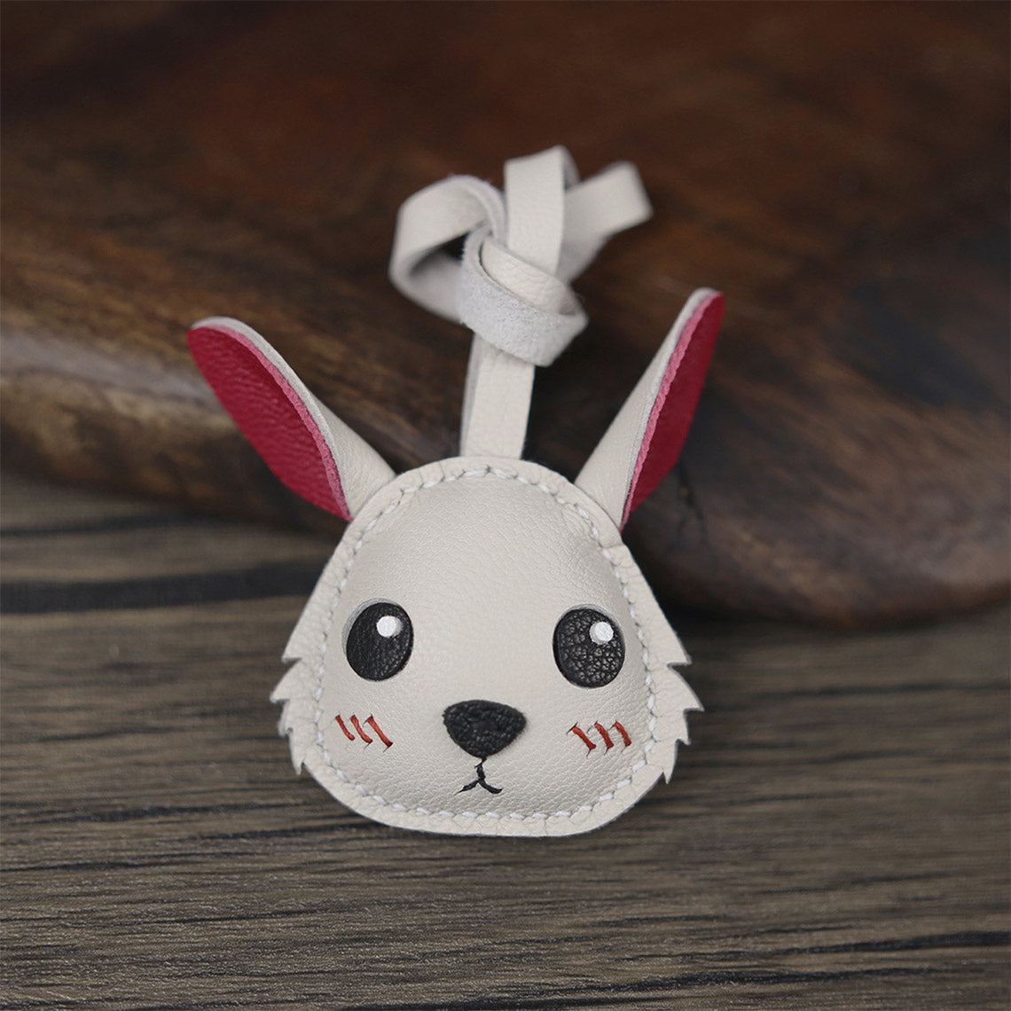 CUCUBIRD Sheep Leather Gavin the Rabbit Charm DIY Kit Charm 