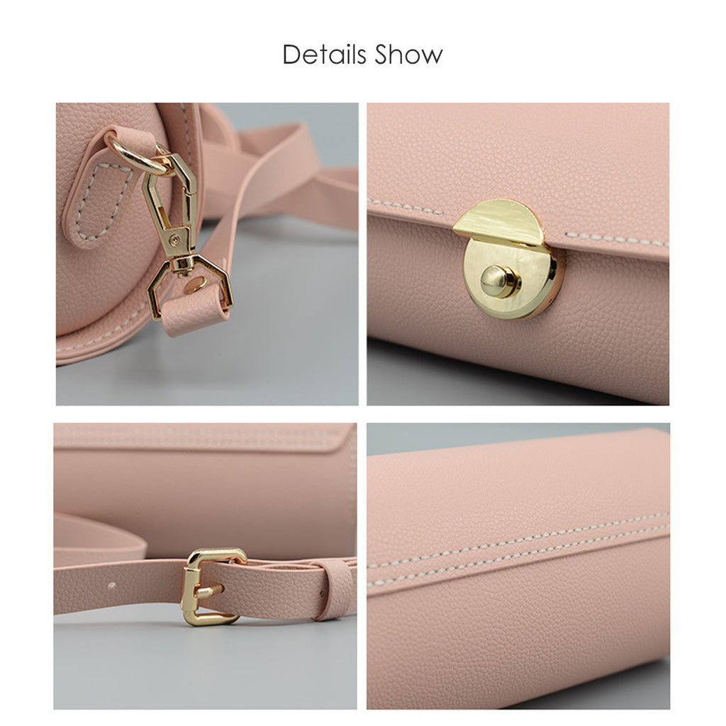 CUCUBIRD Vegan Leather Cylinder Bag DIY Kit  