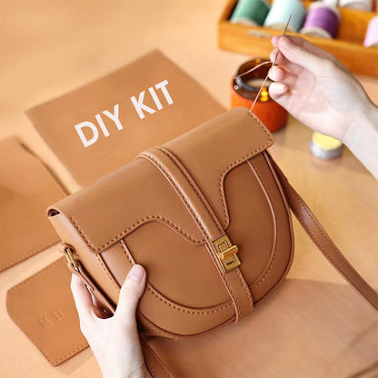 Leder Soft 16 Satteltasche DIY Kit