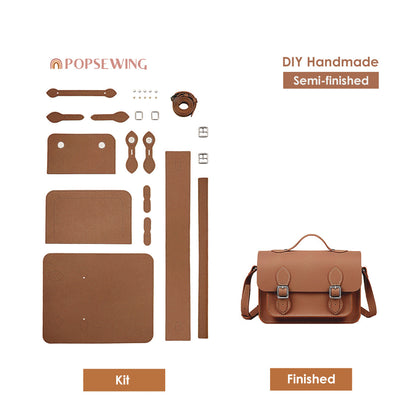 Kit de bricolage de sac à bandoulière en cuir pour femme 