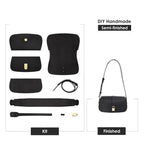 CUCUBIRD Leather Lady Lock Shoulder Bag DIY Kit  