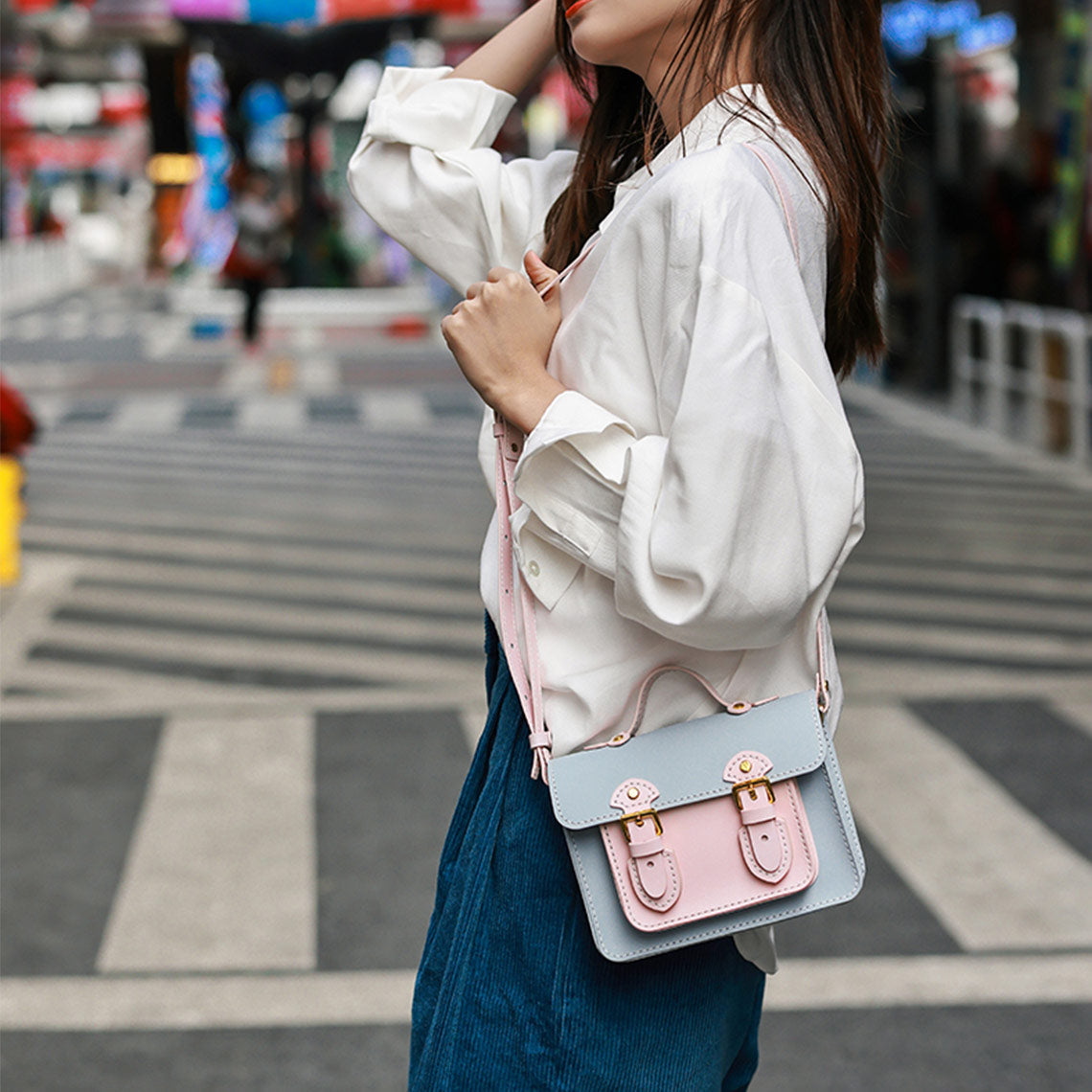 CUCUBIRD Lady Leather Small Satchel Bag DIY Kit  