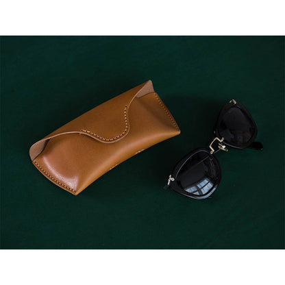 Full Grain Leather Eyeglasses Case DIY Kit - CUCUBIRD