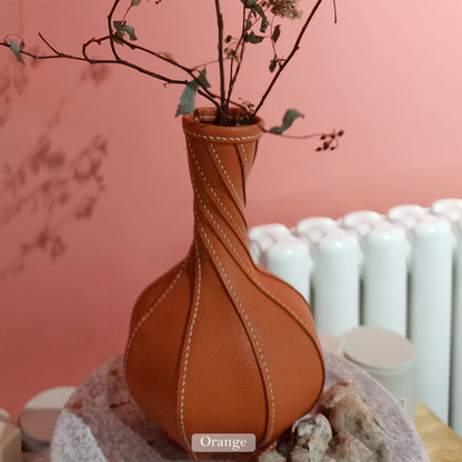 Kit de bricolage de vase en cuir Homedecor