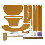 CUCUBIRD Nubuck Leather Fanny Pack Bum Bag DIY Kit  