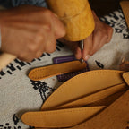 CUCUBIRD Nubuck Leather Fanny Pack Bum Bag DIY Kit  