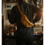 CUCUBIRD Nubuck Leather Fanny Pack Bum Bag DIY Kit  