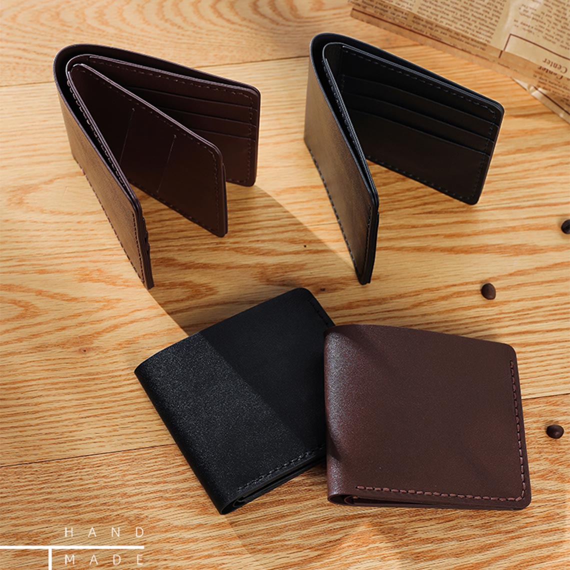 Men Leather Wallet DIY Kit