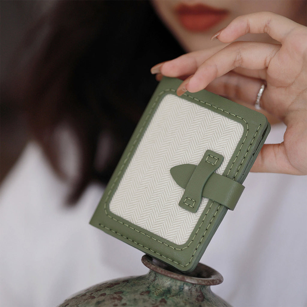 CUCUBIRD Leather Dustbag Recycle Wallet DIY Kit  