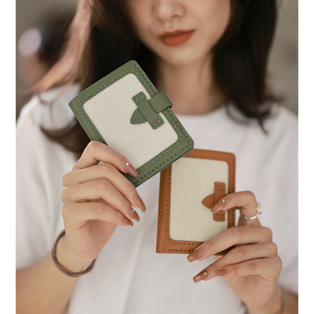 CUCUBIRD Leather Dustbag Recycle Wallet DIY Kit  